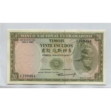TIMOR COLONIA PORTUGUESA 1967 BILLETE SIN CIRCULAR, UNC